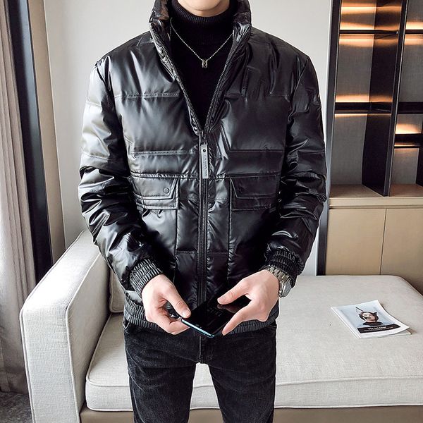 bright face down jacket men's autumn and light coat 2020 new trend handsome short thickened warm winter wear, Black
bright face down jacket men's autumn and light coat 2020 new trend handsome short thickened warm winter wear, Black
