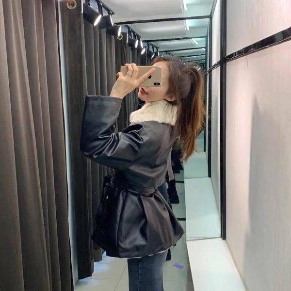 sd2093x-2020 black waistband high-end long sleeve cotton dress temperament wide coat female1, Black;brown
sd2093x-2020 black waistband high-end long sleeve cotton dress temperament wide coat female1, Black;brown