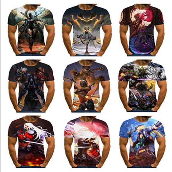 anime men's t-shirts game pattern boys clothing 3d fashion harajuku summer casual o-neck short sleeve 3d shirts streetwear, White;black
anime men's t-shirts game pattern boys clothing 3d fashion harajuku summer casual o-neck short sleeve 3d shirts streetwear, White;black