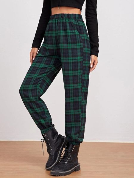 women's pants & capris women casual plaid pants, elastic waist color block ankle length sweatpants sport long, Black;white
women's pants & capris women casual plaid pants, elastic waist color block ankle length sweatpants sport long, Black;white