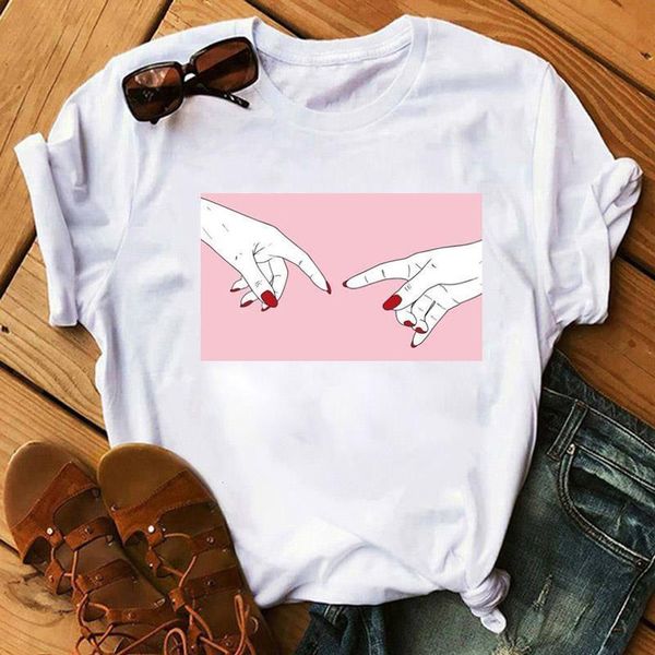 michelangelo руки футболка летние женщины футболка топы harajuku tee мода футболка повседневная милая тройник одежда camiseta femina, White
michelangelo руки футболка летние женщины футболка топы harajuku tee мода футболка повседневная милая тройник одежда camiseta femina, White