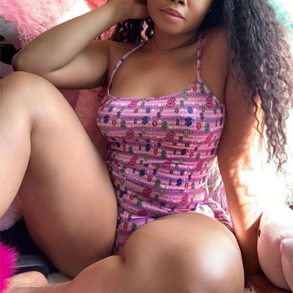 halter bodysuit women sleeveless sling plus size bodycon stretch elastic cartoon print short romper jumpsuit summer overall, Black;white
halter bodysuit women sleeveless sling plus size bodycon stretch elastic cartoon print short romper jumpsuit summer overall, Black;white