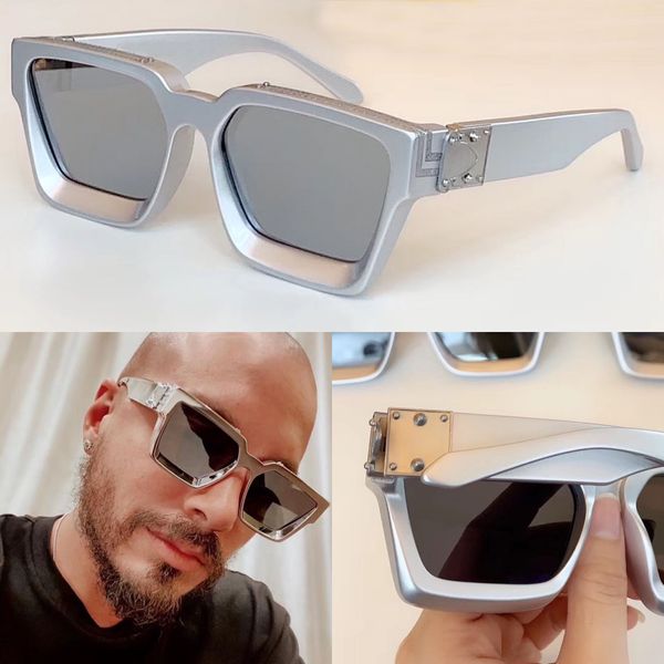 popular fashion design sunglasses millionaire square silver frame classic design new color outdoor avant-garde uv400 lens 1165, White;black
popular fashion design sunglasses millionaire square silver frame classic design new color outdoor avant-garde uv400 lens 1165, White;black