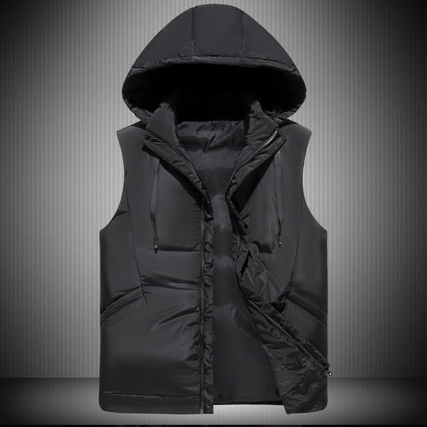 winter big size cotton vest work clothes leisure plus men's loose trend fat man's coat, Black;white
winter big size cotton vest work clothes leisure plus men's loose trend fat man's coat, Black;white