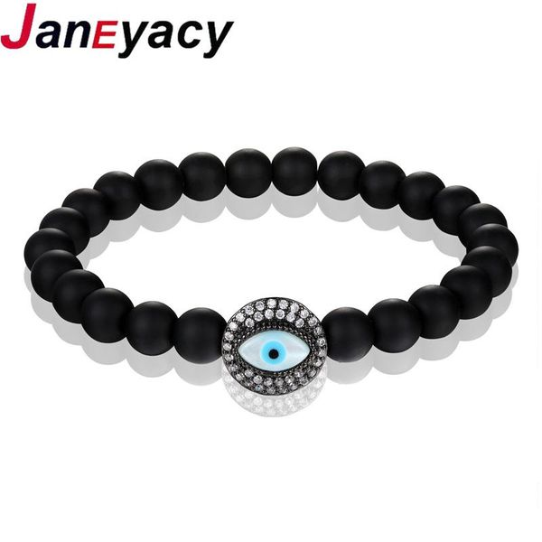 link, chain janeyacy brand 2021 black lava stone bead men's bracelet women's natural jewelry and eye pulsera
link, chain janeyacy brand 2021 black lava stone bead men's bracelet women's natural jewelry and eye pulsera