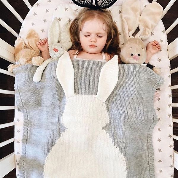 kids soft blanket white rabbit pattern baby p props rug stroller toddler knitted bedding warm receiving blankets 201124
kids soft blanket white rabbit pattern baby p props rug stroller toddler knitted bedding warm receiving blankets 201124