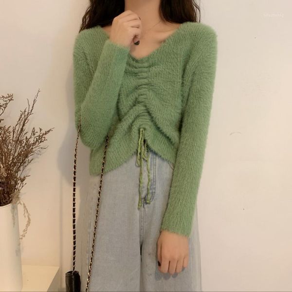sweaters fashion female new autumn winter solid bow v-neck short casual style women's clothing long sleeve pullover ladies1, White;black
sweaters fashion female new autumn winter solid bow v-neck short casual style women's clothing long sleeve pullover ladies1, White;black