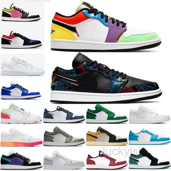 new low 1 1s jumpman mens basketballs shoes unc og sp travis scotts multi snake skin pine green paris men women sport sneakers kllt, Black
new low 1 1s jumpman mens basketballs shoes unc og sp travis scotts multi snake skin pine green paris men women sport sneakers kllt, Black