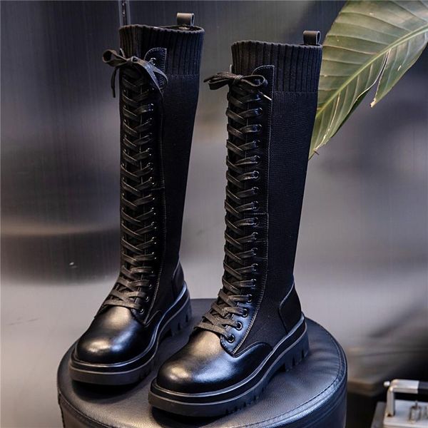 boots laasimi women mid-calf long stretch genuine leather ladies lace up winter boot shoes woman casual motorcycle botas de 2021, Black
boots laasimi women mid-calf long stretch genuine leather ladies lace up winter boot shoes woman casual motorcycle botas de 2021, Black