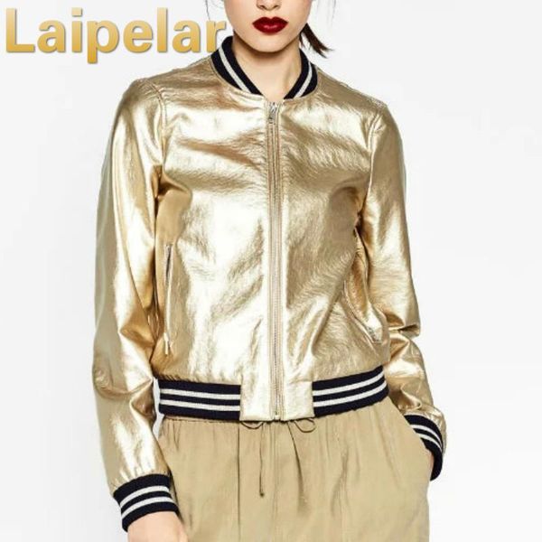 laipelar stand collar zipper pu leather flight jacket baseball uniform coat metallic jacket european style fashion autumn coat, Black;brown
laipelar stand collar zipper pu leather flight jacket baseball uniform coat metallic jacket european style fashion autumn coat, Black;brown