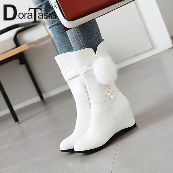 doratasia plus size 33-44 female height increasing boots fashion decoration boots women 2020 party high heels shoes woman, Black
doratasia plus size 33-44 female height increasing boots fashion decoration boots women 2020 party high heels shoes woman, Black