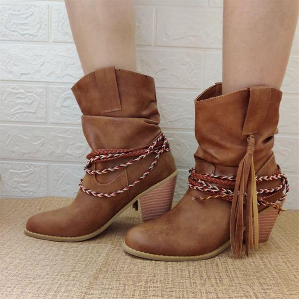 pxelena retro western cowboy ankle boots slouch pleated tassel boots chunky block heels shoes 2020 autumn cowgirl brown red, Black
pxelena retro western cowboy ankle boots slouch pleated tassel boots chunky block heels shoes 2020 autumn cowgirl brown red, Black