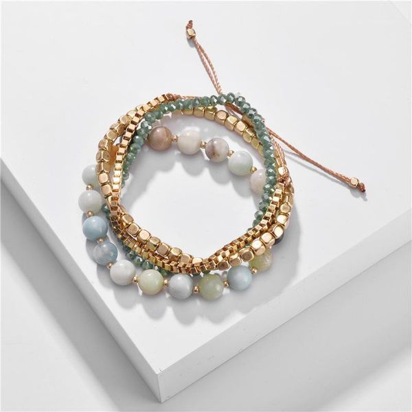 b2318 zwpon 4 pcs stack gold filled cube natural stone beads bracelets sets elastic boho glass beaded box chain bracelets bangle1, Golden;silver
b2318 zwpon 4 pcs stack gold filled cube natural stone beads bracelets sets elastic boho glass beaded box chain bracelets bangle1, Golden;silver