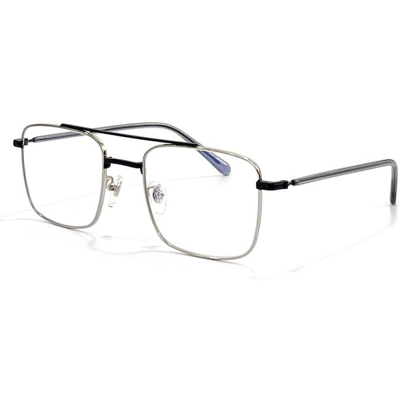 2022 square alloy smooth glasses frame fashion women vintage retro clear spectacle oculos de grau with box packing, Black
2022 square alloy smooth glasses frame fashion women vintage retro clear spectacle oculos de grau with box packing, Black