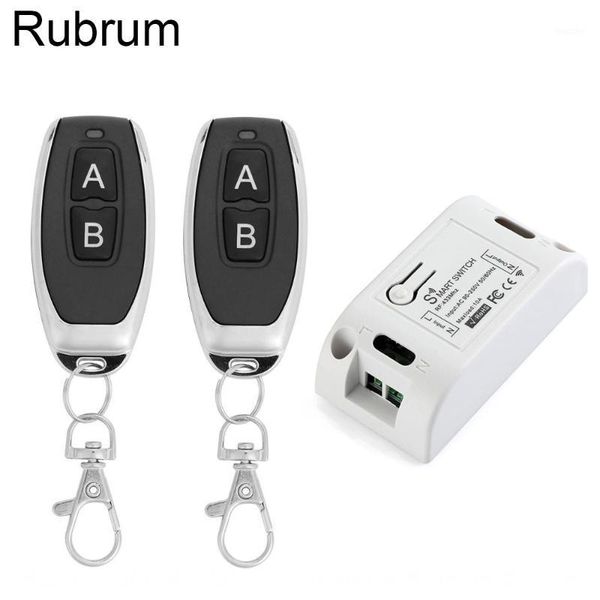 rubrum ac 110v 220v 433mhz universal relay 1ch wireless remote control switch receiver module & rf 433 mhz remote controls diy1
rubrum ac 110v 220v 433mhz universal relay 1ch wireless remote control switch receiver module & rf 433 mhz remote controls diy1