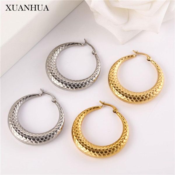 xuanhua personalise small hoop earrings for women stainless steel jewelry woman accessories earings fashion jewelry, Golden;silver
xuanhua personalise small hoop earrings for women stainless steel jewelry woman accessories earings fashion jewelry, Golden;silver
