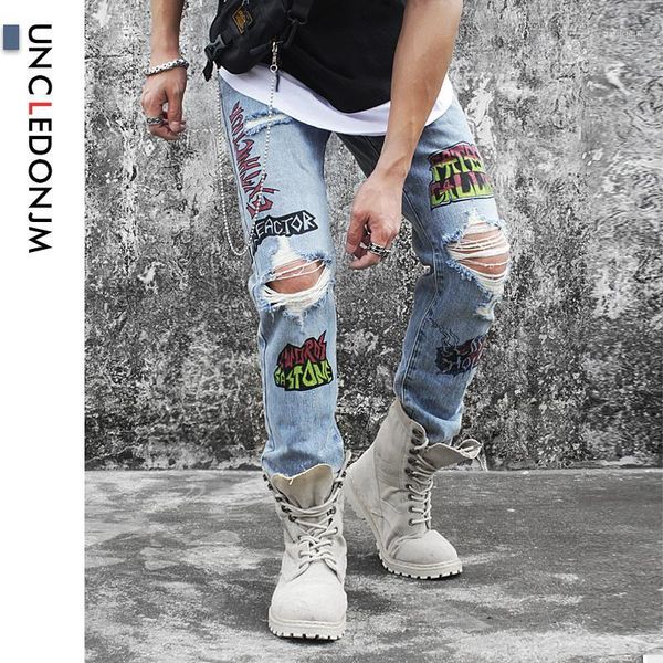 uncledonjm ripped jeans for men letter skinny jeans pants destroyed stretch slim fit hop hop pants with holes for men ks5981, Blue
uncledonjm ripped jeans for men letter skinny jeans pants destroyed stretch slim fit hop hop pants with holes for men ks5981, Blue