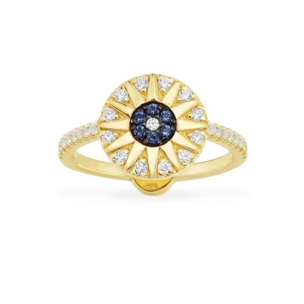 cluster rings sljely fashion real 925 sterling silver gold color tropical affair sun ring with blue cubic zirconia stones women brand jewelr, Golden;silver
cluster rings sljely fashion real 925 sterling silver gold color tropical affair sun ring with blue cubic zirconia stones women brand jewelr, Golden;silver