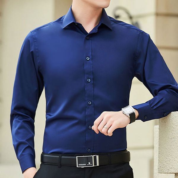 pesbei spring new men's shirt solid color professional long sleeve business trend simple fashion coat man c1212, White;black
pesbei spring new men's shirt solid color professional long sleeve business trend simple fashion coat man c1212, White;black