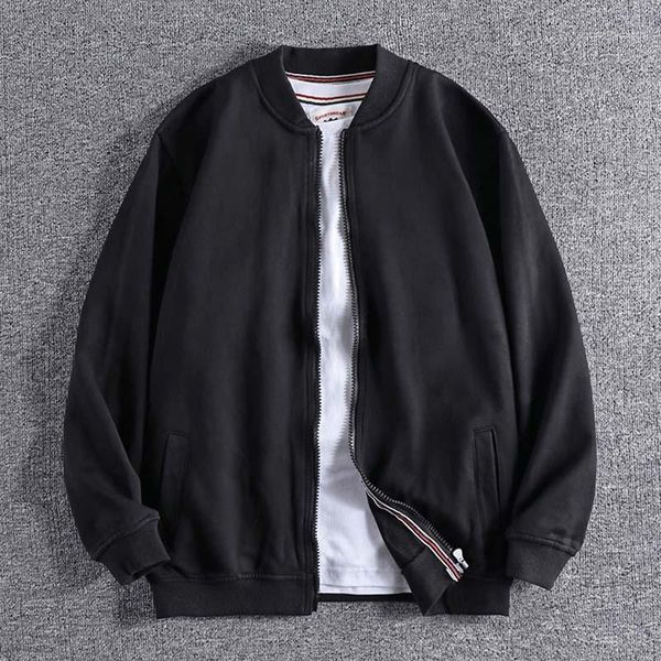 2020 new arrival simple solid color american baseball jacket terry cardigan casual jacket men's outerwear 03751, Black;brown
2020 new arrival simple solid color american baseball jacket terry cardigan casual jacket men's outerwear 03751, Black;brown