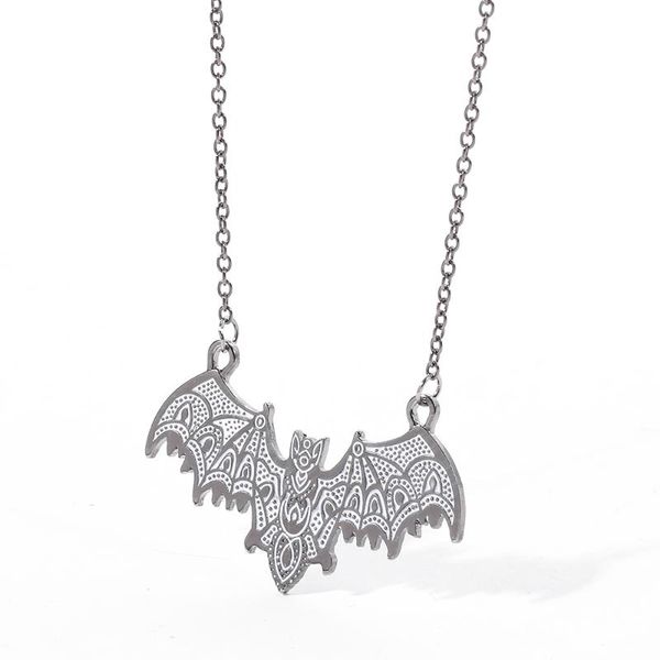 pendant necklaces vintage bat necklace gothic style gun black animal jewelry for women men retro amulet choker gift, Silver
pendant necklaces vintage bat necklace gothic style gun black animal jewelry for women men retro amulet choker gift, Silver