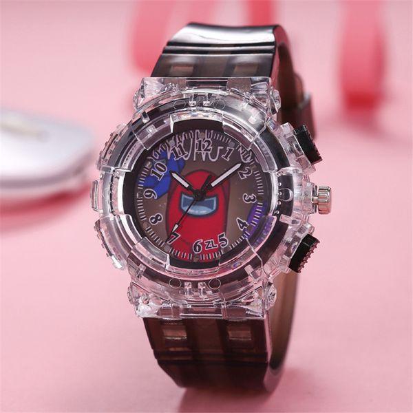 game among us led watch kids boy girls cartoon luminous watches trendy wrist watch analog wristwatches bracelet new designer watches e121407, Blue
game among us led watch kids boy girls cartoon luminous watches trendy wrist watch analog wristwatches bracelet new designer watches e121407, Blue
