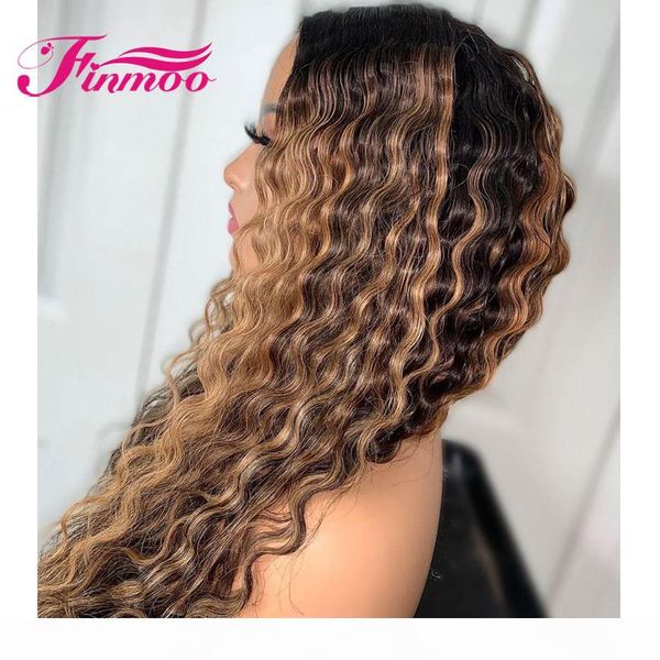 deep wave wig honey blonde lace front human hair wigs preplucked 13x6 highlight ombre wig 360 lace frontal wig peruvian remy 150, Black
deep wave wig honey blonde lace front human hair wigs preplucked 13x6 highlight ombre wig 360 lace frontal wig peruvian remy 150, Black