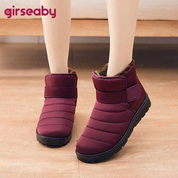 boots girseaby shoes women snow plush warm ankle round toe hook&loop outdoor waterproof couple lovers flat botas feminino1, Black
boots girseaby shoes women snow plush warm ankle round toe hook&loop outdoor waterproof couple lovers flat botas feminino1, Black
