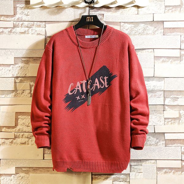 2020 new men's black red blue sweaters long autumn winter sleeves knitted or crocheted sweater more oversize 5xl 7fcm, White;black
2020 new men's black red blue sweaters long autumn winter sleeves knitted or crocheted sweater more oversize 5xl 7fcm, White;black