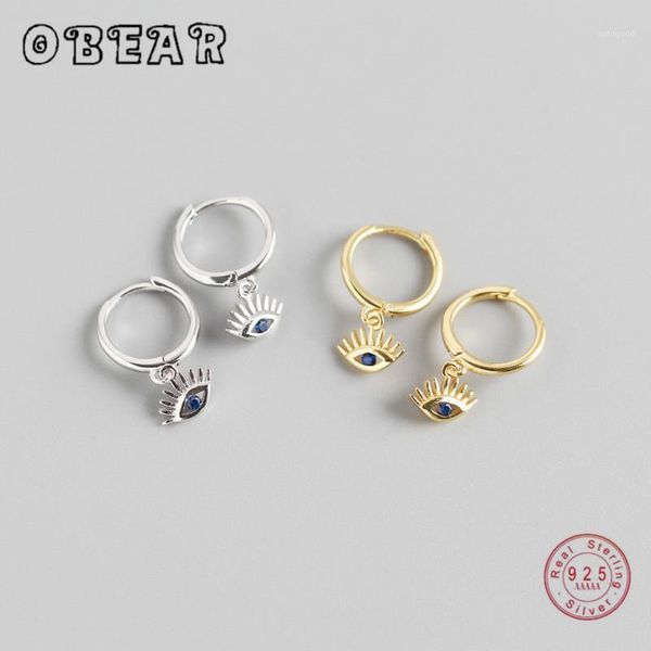 stud obear 100% 925 sterling silver blue zircon eyes pendant earrings for women exquisite jewelry1, Golden;silver
stud obear 100% 925 sterling silver blue zircon eyes pendant earrings for women exquisite jewelry1, Golden;silver