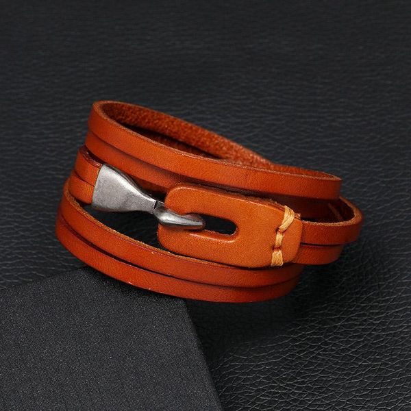 niuyitid vintage multi-layer combination leather bracelets for men tribal wristbands male jewelry price, Golden;silver
niuyitid vintage multi-layer combination leather bracelets for men tribal wristbands male jewelry price, Golden;silver