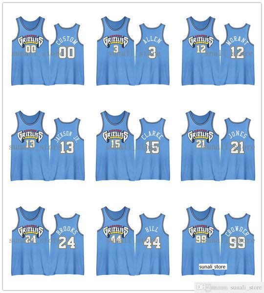2020-21 new city blue grayson 3 allen ja 12 morant jaren 13 jackson jr. brandon 15 clarke tyus 21 jones dillon brooks jersey edition, Black;red
2020-21 new city blue grayson 3 allen ja 12 morant jaren 13 jackson jr. brandon 15 clarke tyus 21 jones dillon brooks jersey edition, Black;red