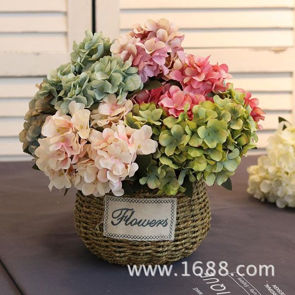 decorative flowers & wreaths 6/forks silk hydrangeas artificial wedding for bride hand blooming peony fake white home decoration1
decorative flowers & wreaths 6/forks silk hydrangeas artificial wedding for bride hand blooming peony fake white home decoration1