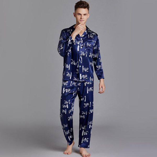 satin pajamas men sleepwear for hombre pigiama uomo ropa masculina long-sleeved silk spring summer men's cardigan home service, Black;brown
satin pajamas men sleepwear for hombre pigiama uomo ropa masculina long-sleeved silk spring summer men's cardigan home service, Black;brown