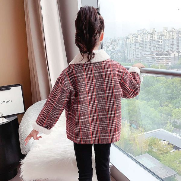 new woolen clothing girl's plaid 2020 et autumn winter middle school children's thickened cashmere cardigan 9qnf, Black
new woolen clothing girl's plaid 2020 et autumn winter middle school children's thickened cashmere cardigan 9qnf, Black