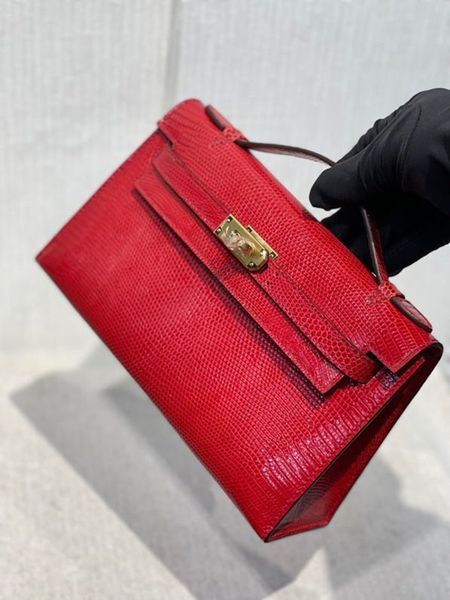 22cm real lizard skin brand mini bag fully handmade quality wax line stitching red grey orange green colors wholesale price
22cm real lizard skin brand mini bag fully handmade quality wax line stitching red grey orange green colors wholesale price
