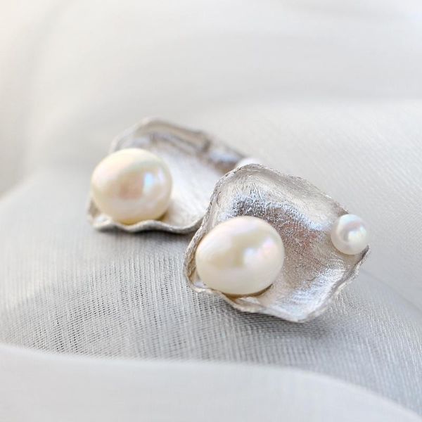 stud handmade creative female trendy natural baroque freshwater pearl personality irregular 925 sterling silver earring jewelry gift, Golden;silver
stud handmade creative female trendy natural baroque freshwater pearl personality irregular 925 sterling silver earring jewelry gift, Golden;silver