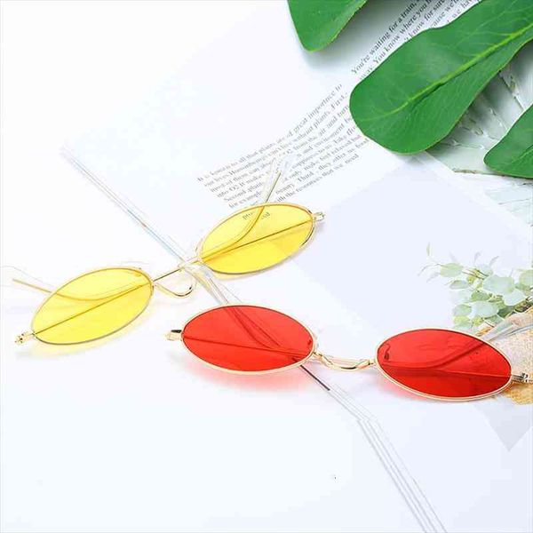 brand designer small round oval sunglasses women men clear color lenses ellipse sun glasses for women female uv400, White;black
brand designer small round oval sunglasses women men clear color lenses ellipse sun glasses for women female uv400, White;black