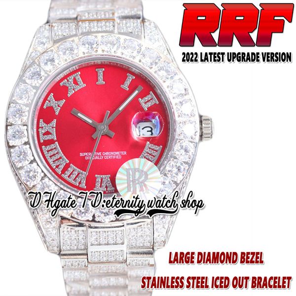 2022 rrf 126234 126284 automatic mechanical 42mm mens watch 116234 paved diamonds roman dial 316l stainless case fully iced out diamond brac, Slivery;brown
2022 rrf 126234 126284 automatic mechanical 42mm mens watch 116234 paved diamonds roman dial 316l stainless case fully iced out diamond brac, Slivery;brown
