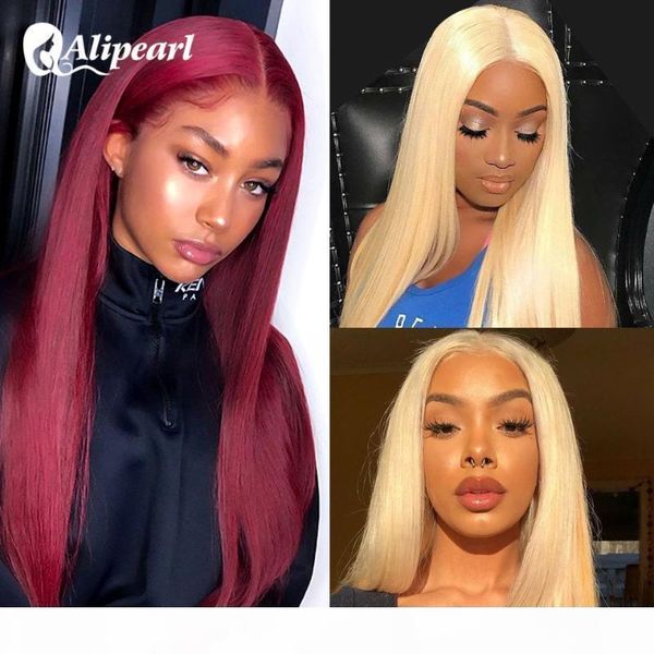alipearl hair u part wig #613 straight human hair wig for black women 150 180 density brazilian ombre #99j u shape, Black;brown
alipearl hair u part wig #613 straight human hair wig for black women 150 180 density brazilian ombre #99j u shape, Black;brown