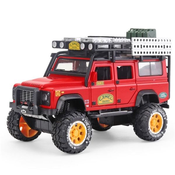1/28 diecasts & toy vehicles defender camel trophy car model sound&light collection car toys for boy children gift brinquedos y200109
1/28 diecasts & toy vehicles defender camel trophy car model sound&light collection car toys for boy children gift brinquedos y200109