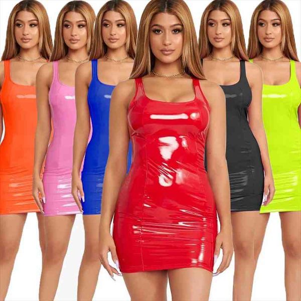 pink pu leather bodycon dress women sleeveless low cut back zipper elastic mini dress party club dresses vestido, Black;gray
pink pu leather bodycon dress women sleeveless low cut back zipper elastic mini dress party club dresses vestido, Black;gray