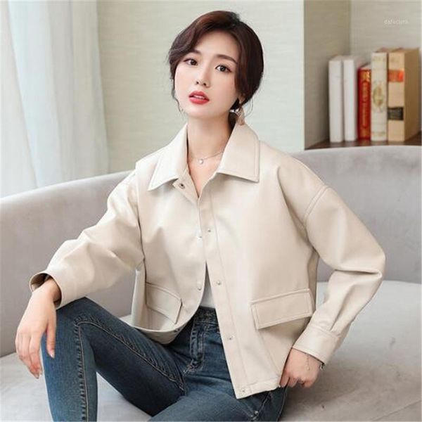 new 2020 selling spring autumn clothing short jacket women coat student loose motorcycle jacket women leather1, Black
new 2020 selling spring autumn clothing short jacket women coat student loose motorcycle jacket women leather1, Black