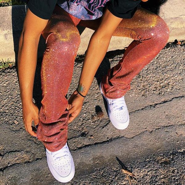 women's pants & capris cutubly stacked shiny sequined trouser for women autumn winter fashion streetwear leggings club trousers, Black;white
women's pants & capris cutubly stacked shiny sequined trouser for women autumn winter fashion streetwear leggings club trousers, Black;white