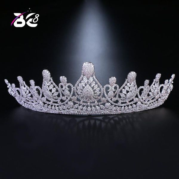 be 8 luxury cubic zircon tiara cz crown bride headband wedding hair accessories crystal crowns diadema coroa noiva h060, Golden;silver
be 8 luxury cubic zircon tiara cz crown bride headband wedding hair accessories crystal crowns diadema coroa noiva h060, Golden;silver