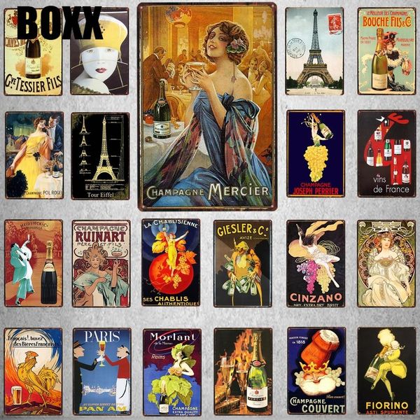 champagne wine metal tin sign france city poster vintage travel metal plate for wall pub cafe home craft decor souvenir vintage
champagne wine metal tin sign france city poster vintage travel metal plate for wall pub cafe home craft decor souvenir vintage