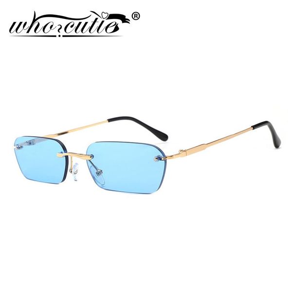 sunglasses who cutie blue rimless rectangle women 2021 brand design frameless 90s metal sun glasses tint ocean lens sunnies s034, White;black
sunglasses who cutie blue rimless rectangle women 2021 brand design frameless 90s metal sun glasses tint ocean lens sunnies s034, White;black