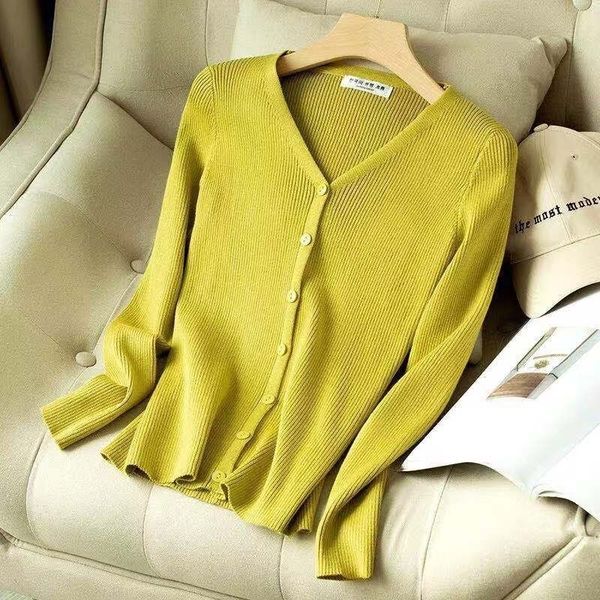 bygouby buttons knitted sweater cardigan spring autumn long sleeve women sweater solid v neck soft female jumper green blac y200720, White;black
bygouby buttons knitted sweater cardigan spring autumn long sleeve women sweater solid v neck soft female jumper green blac y200720, White;black