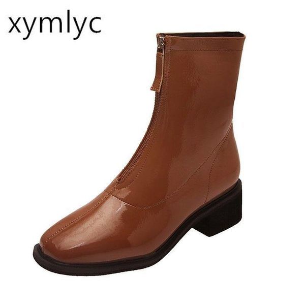 boots fashion square toe thick heel black brown leather short autumn and winter ladies high
boots fashion square toe thick heel black brown leather short autumn and winter ladies high