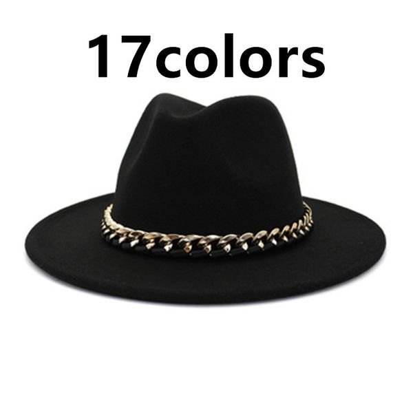 fedora hats black khaki wide brim men women hat jazz caps church felted chain belt cowboy vintage autumn winter hats women new q1216, Blue;gray
fedora hats black khaki wide brim men women hat jazz caps church felted chain belt cowboy vintage autumn winter hats women new q1216, Blue;gray